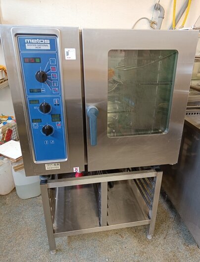 Metos HCM6 yhdistelmäuuni